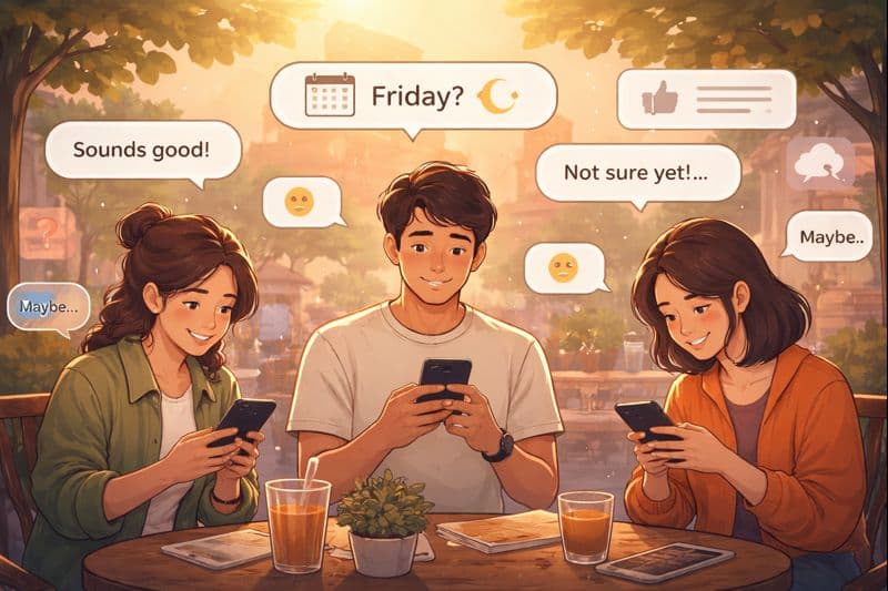 Why plans die in the group chat