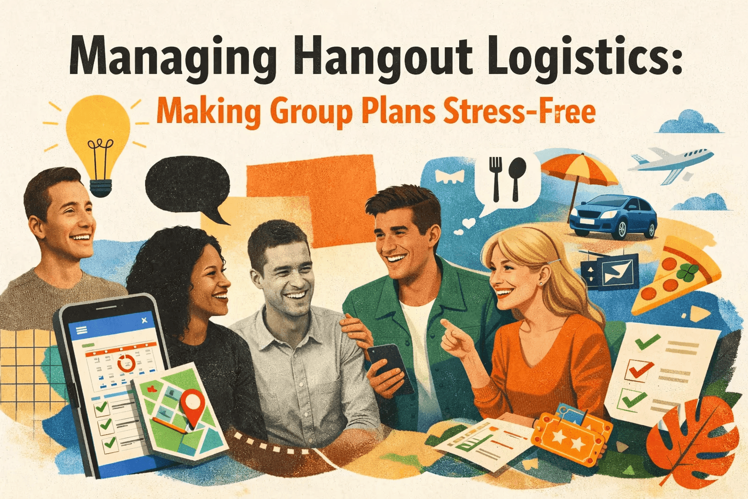 Managing Hangout Logistics: Making Group Plans Stress-Free