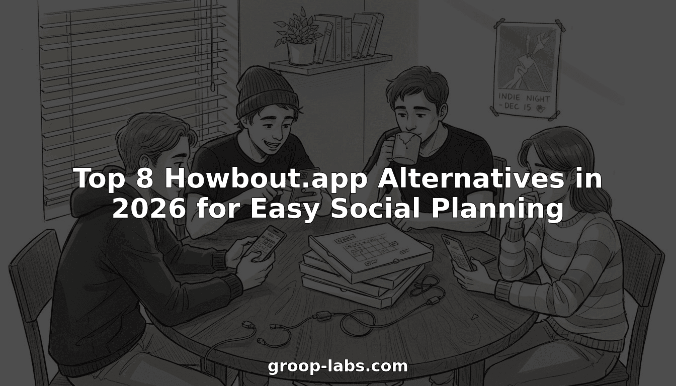 Top 8 Howbout.app Alternatives in 2026 for Easy Social Planning