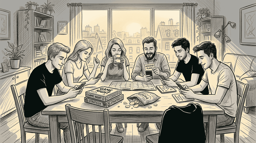 Group logistics vs social decisions: coordinate friends easily