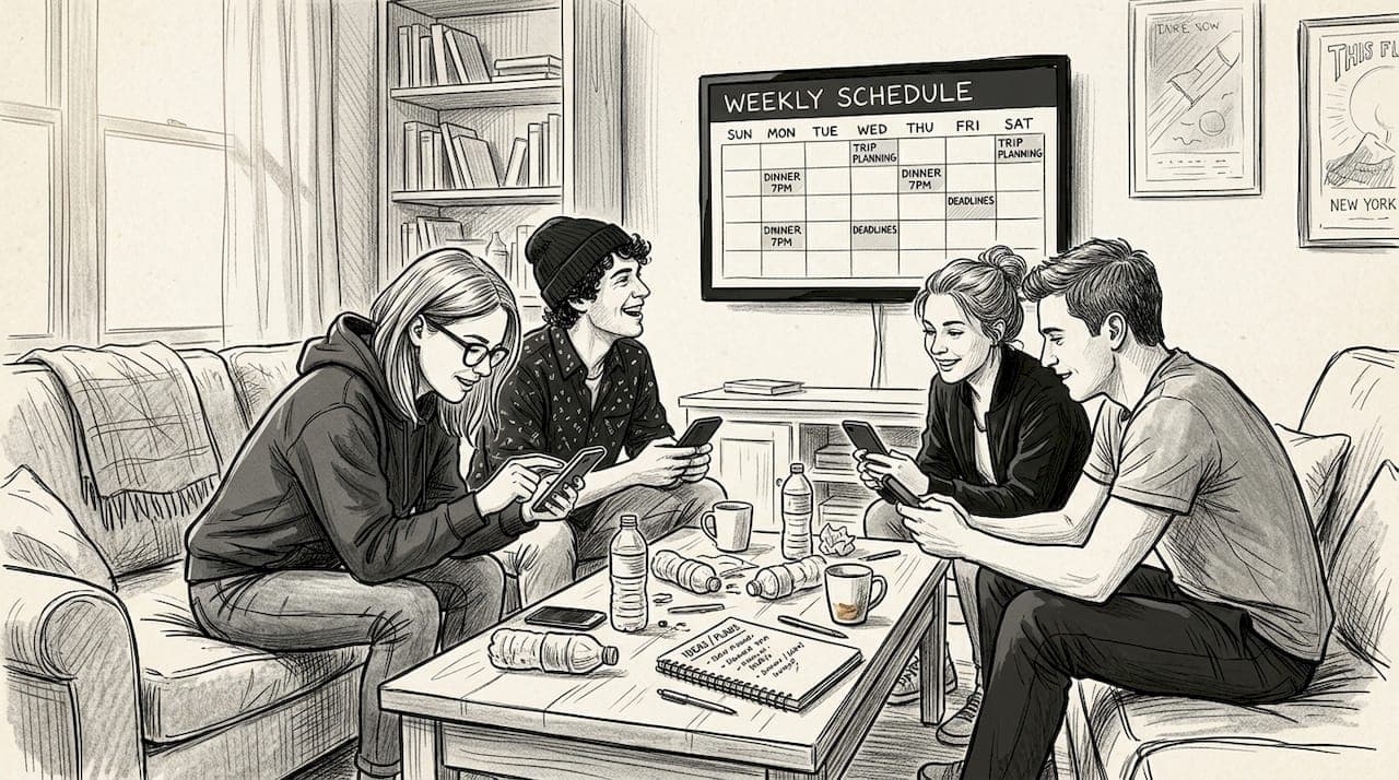 Group planning trends for young adults: easy coordination