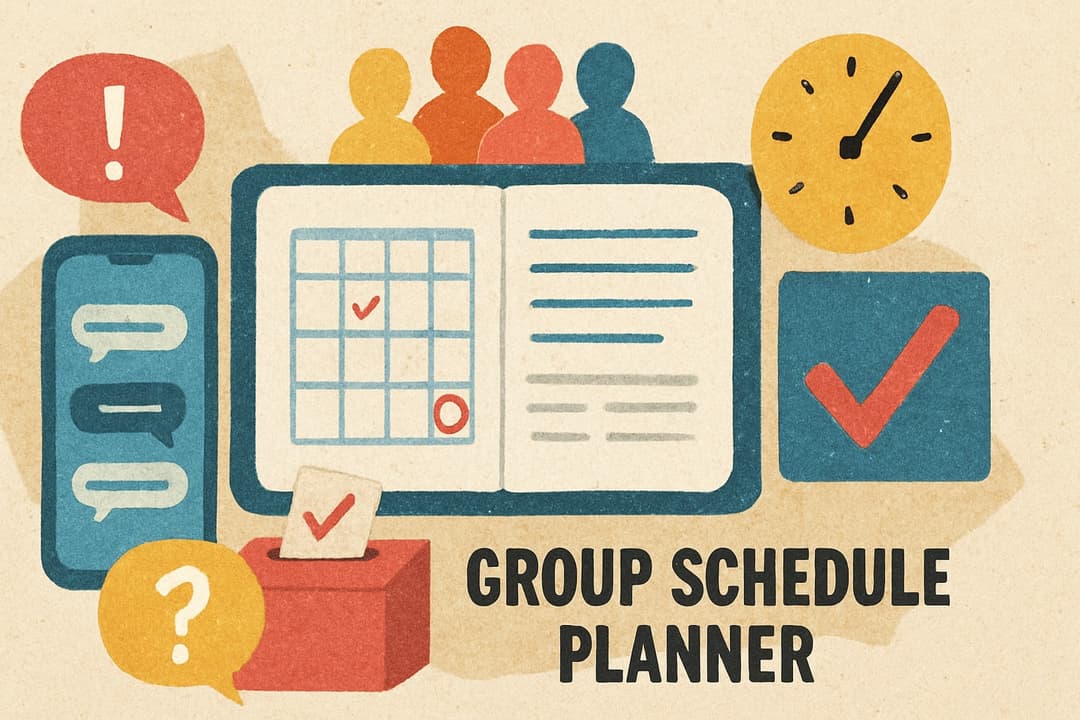 Group Schedule Planner Guide: Organise Your Team in 2026